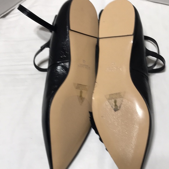 Zara Basic flower adorned pointy toe leather flats. NWOT - Picture 6 of 6